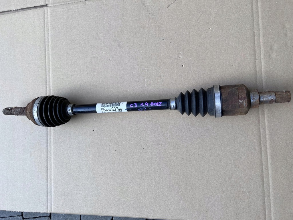 фото №1, Citroen c3 ii привідний вал лівий перед 9685233780