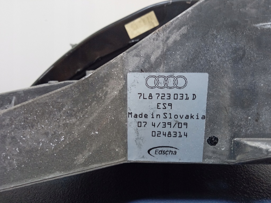 фото №5, Audi q7 i 4l педаль тормоза автоматическая коробка передач 7l0723142d