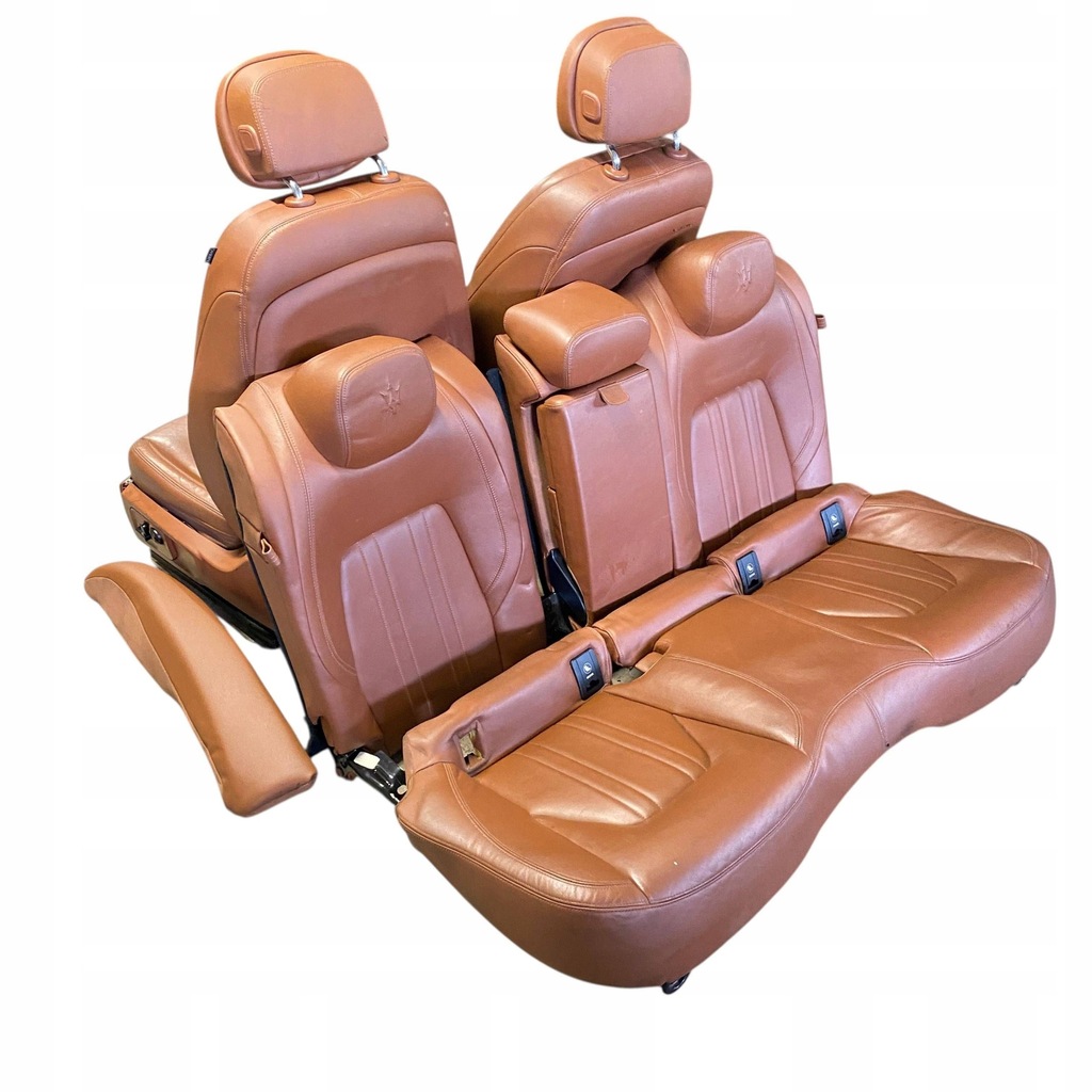 фото №13, Maserati ghibli 2014 сидіння / заднє сидіння / комплект