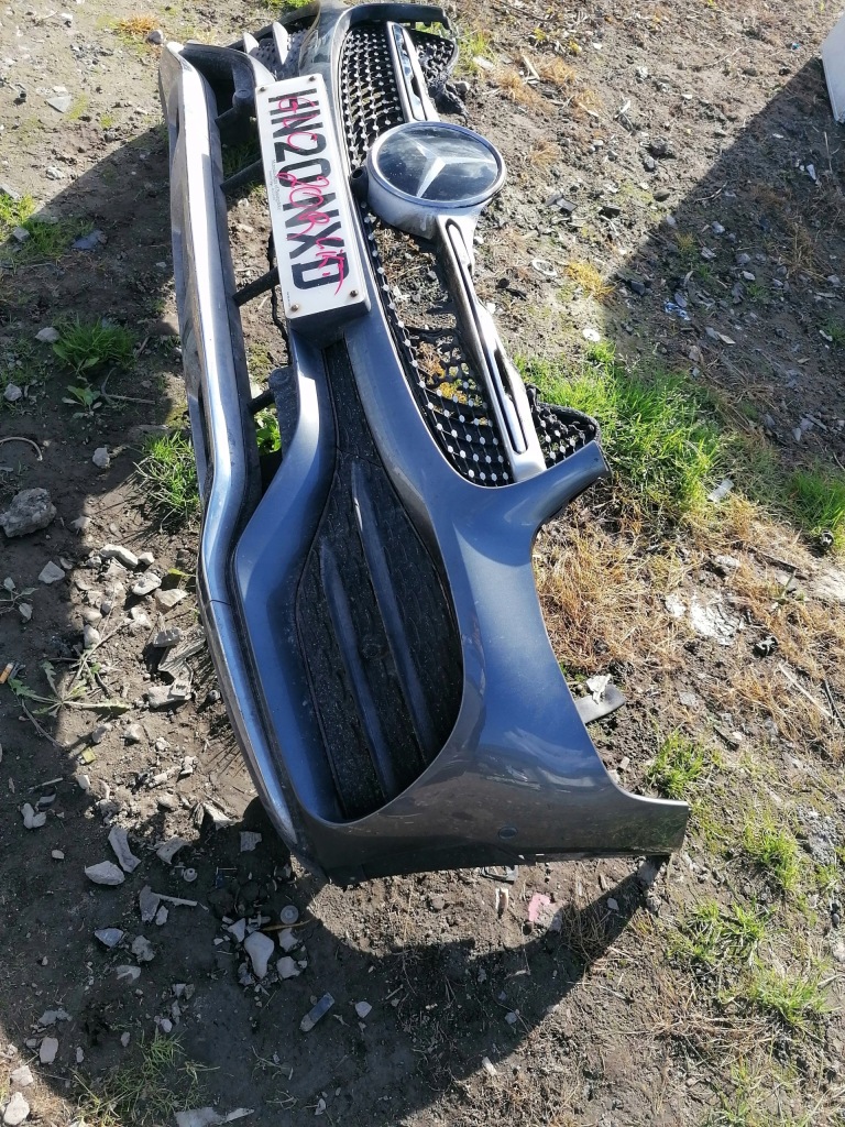 фото №8, Mercedes x253 w253 lift glc бампер перед amg хром lekko przypalony