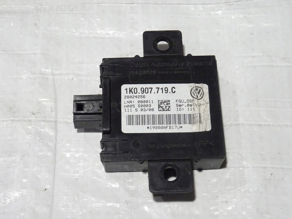 фото №1, Блок управления модуль сигнализация vw eos 1q0 1k0907719c