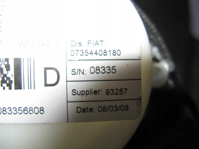 фото №6, Подушки безопасности+ ремни fiat bravo ii