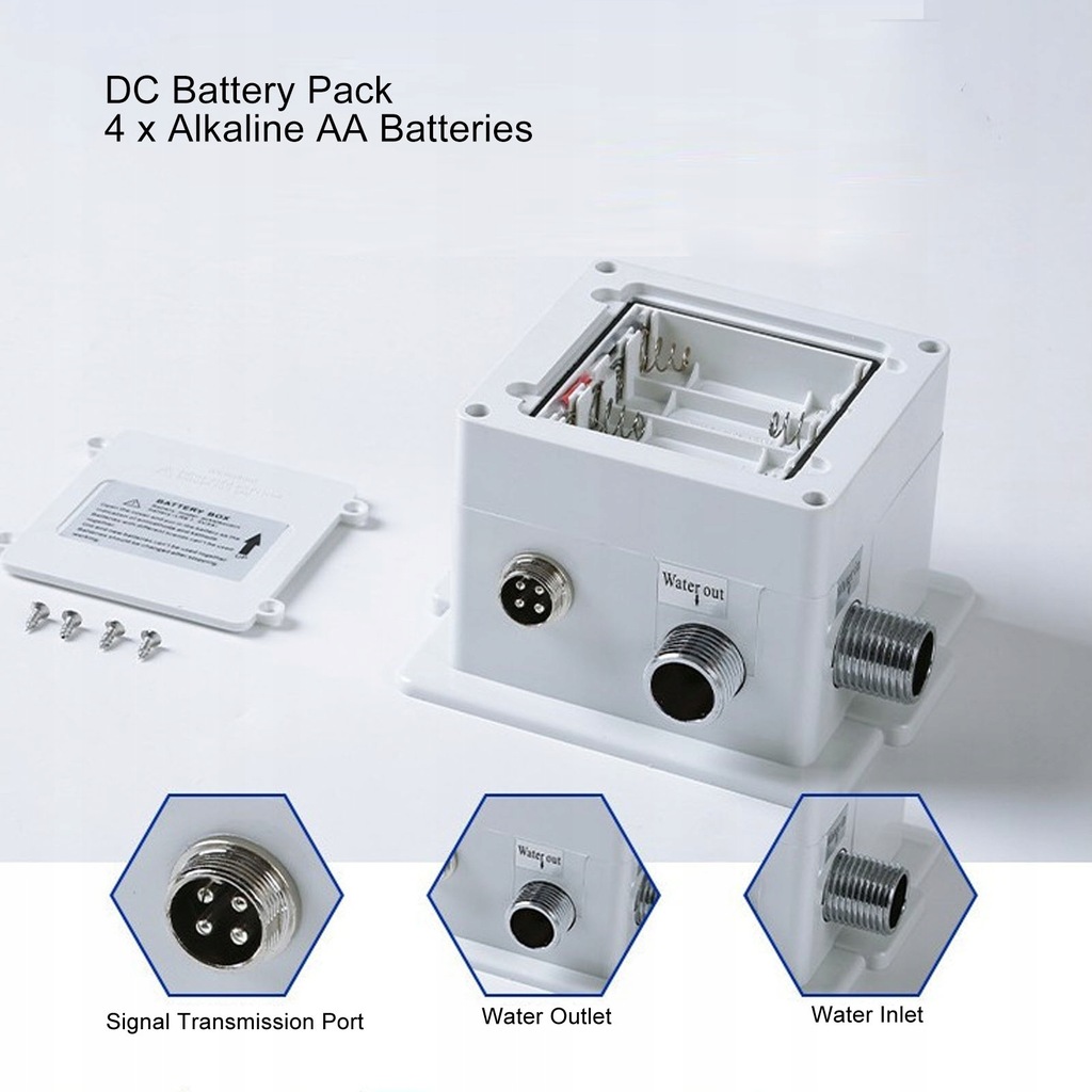 фото №16, Аккумулятор zlewozmywakowa do łazienki g1/2 cala с gwintem męskim, серебристая, w