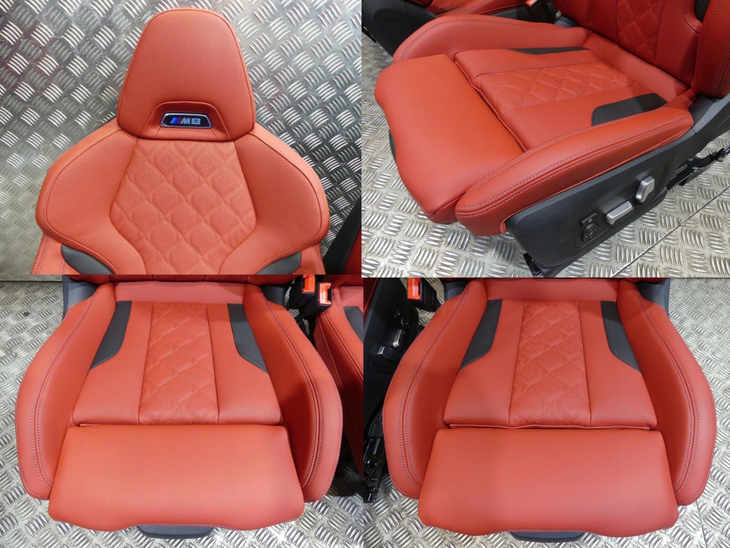 фото №8, Bmw m8 f93 g16 competition оббивка сидіння klimatyzowane заднє сидіння bowers