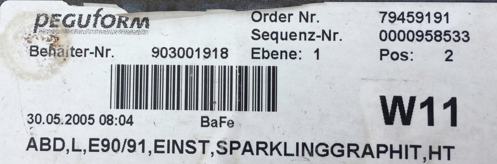 фото №1, Bmw оригінальний номер 7130874 молдинг поріг e92