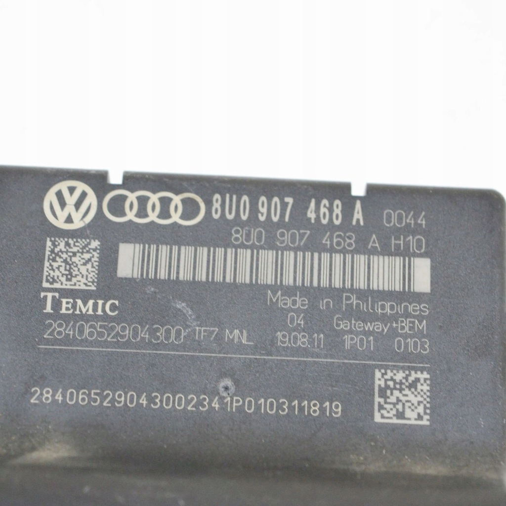 фото №6, Audi a1 2011 модуль управление шлюз