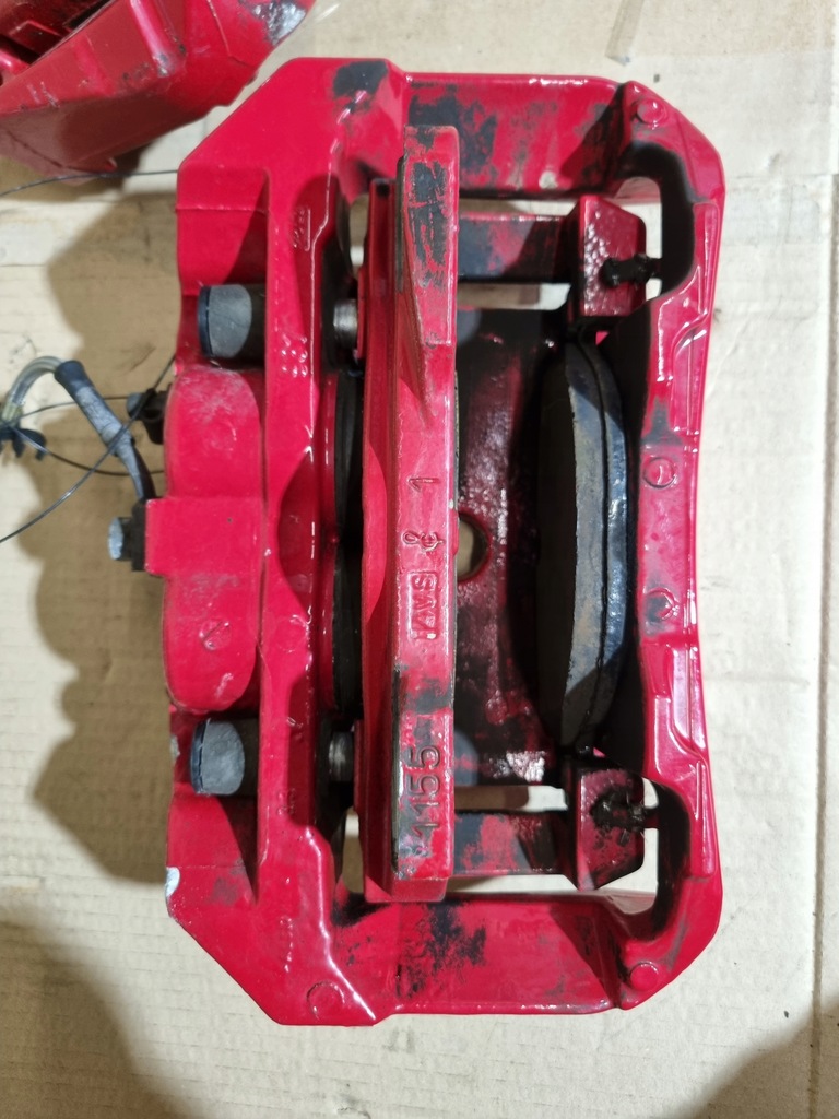 фото №4, Jaguar f-type 3.0 суппорт тормозной перед 380mm