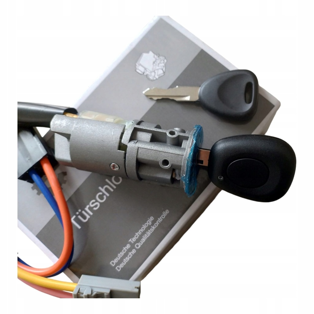 фото №1, Nowa замок зажигания renault блокировка зажигания kangoo i ключ pod pilot 1998-2008