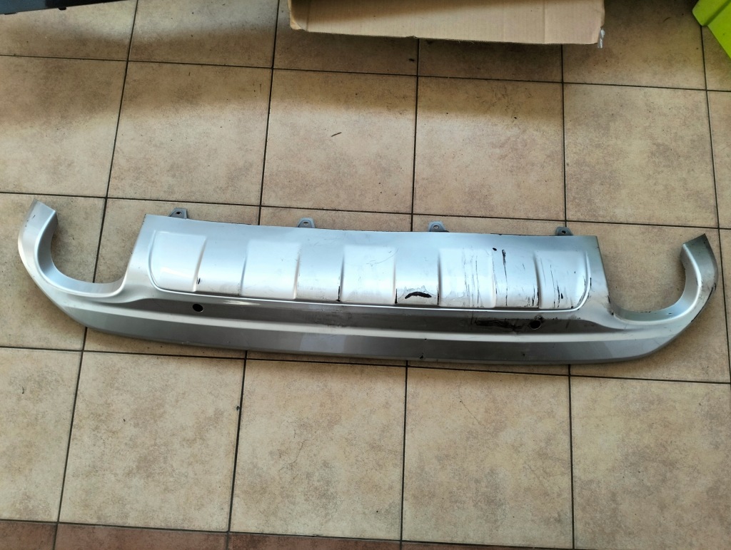 фото №1, Volvo xc70 2014- спойлер накладка бампера заднього