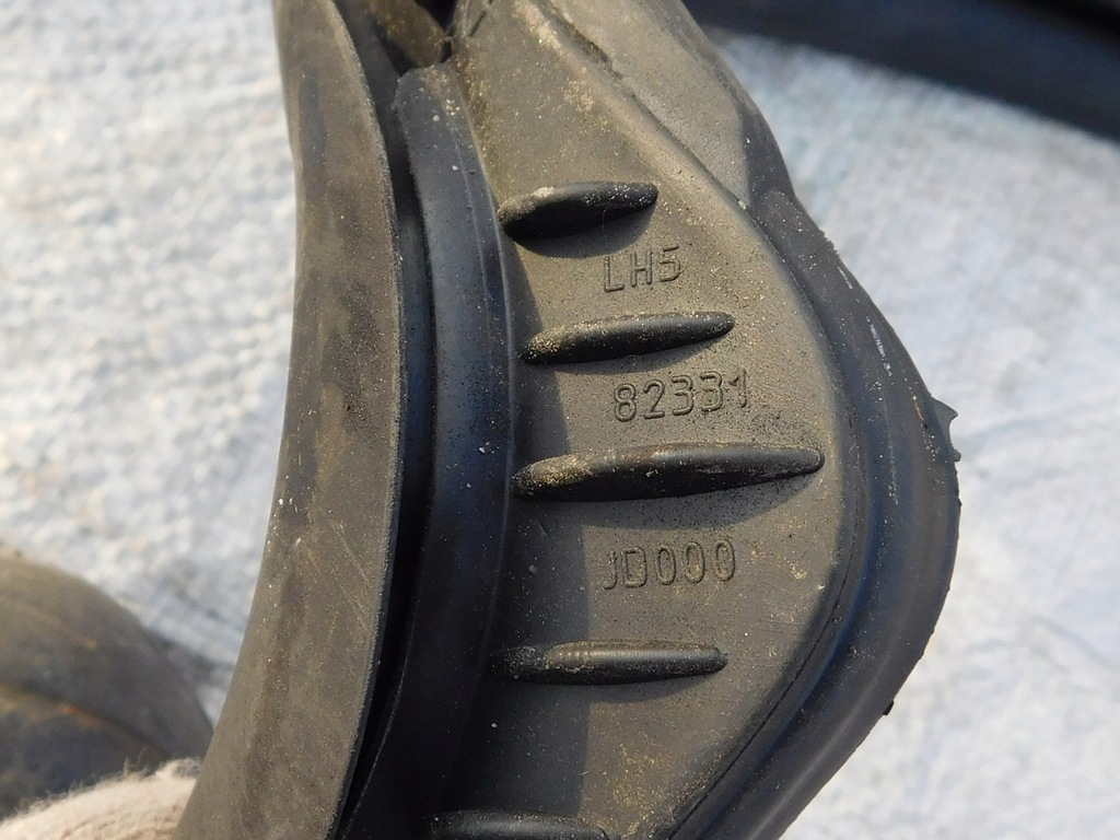 фото №5, Qashqai j10 +2 lift прокладка рамка дверь стекло правый перед задняя