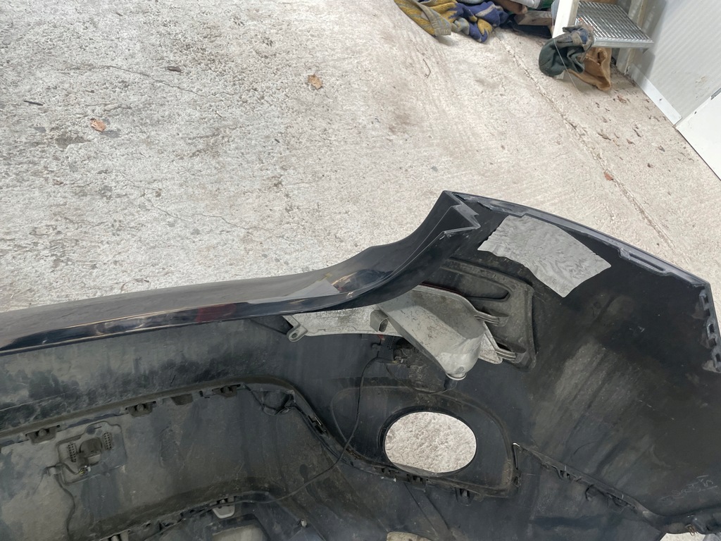 фото №16, Bmw x6 e71 бампер задняя задний цвет 475 чёрный