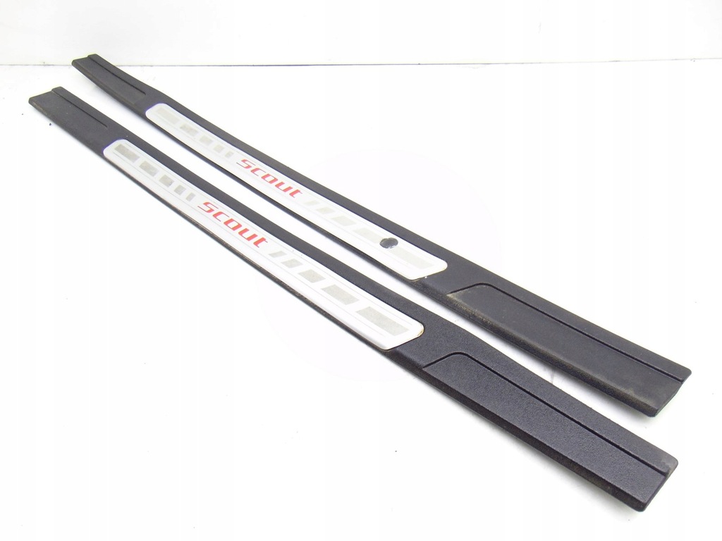 фото №1, Молдинг накладки порогові комплект skoda octavia ii scout 06-