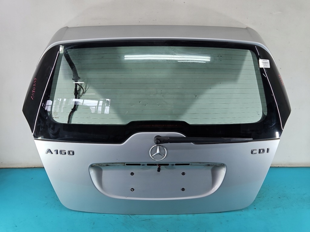 фото №1, Крышка багажника задняя стекло mercedes w169 серебристый 761