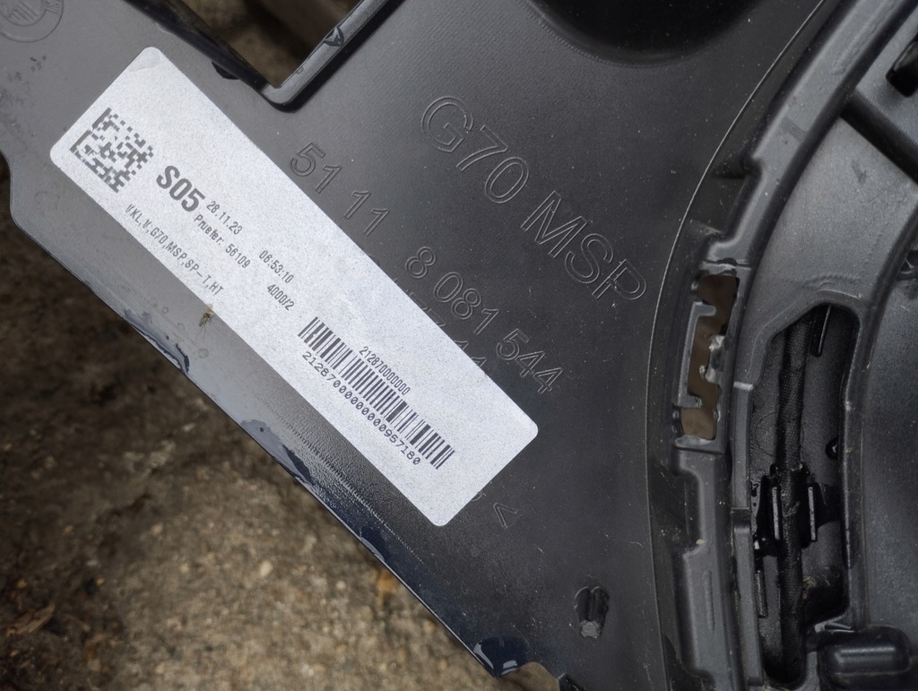 фото №11, Бампер перед bmw 7 i7 g70 m-pakiet