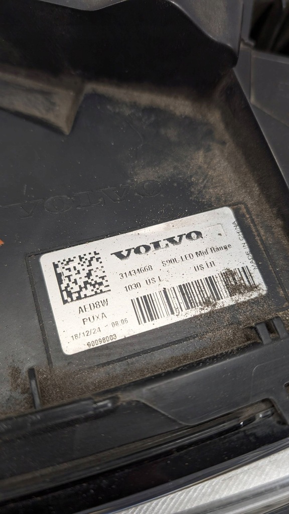 фото №11, Фара комплект volvo s90, v90 31434669