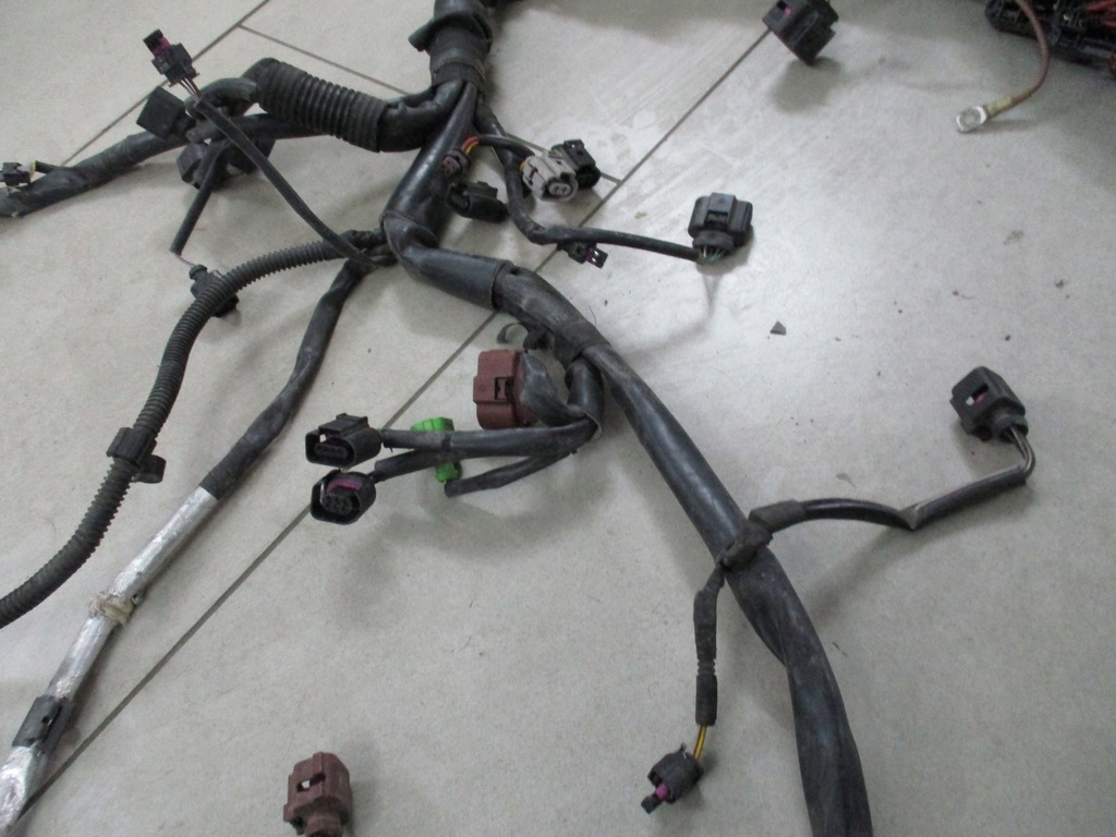 фото №10, A4 b8 s4 s5 3.0 tfsi жгут электропроводка двигателя cre