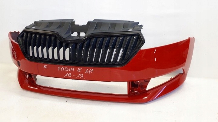 фото №6, Skoda fabia iii lift бампер перед