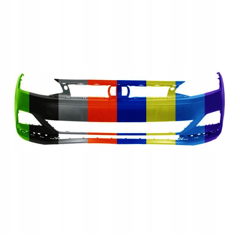 фото №1, Бампер vw polo vi 06.17-