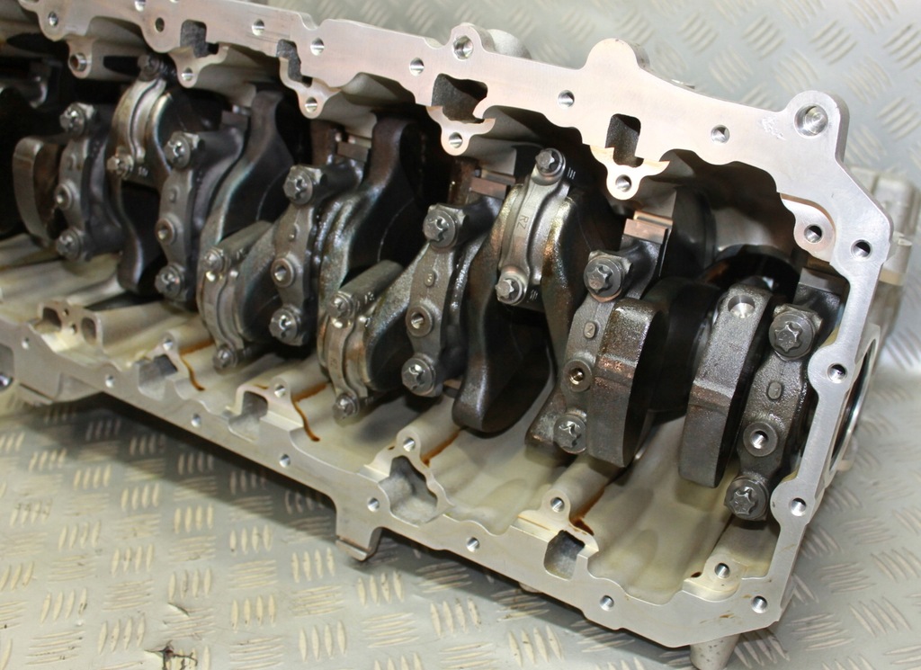 фото №15, Bmw g30 g11 g14 g05 g06 g07 4.0i b58b30c dół блок двигуна wał поршні 8644443