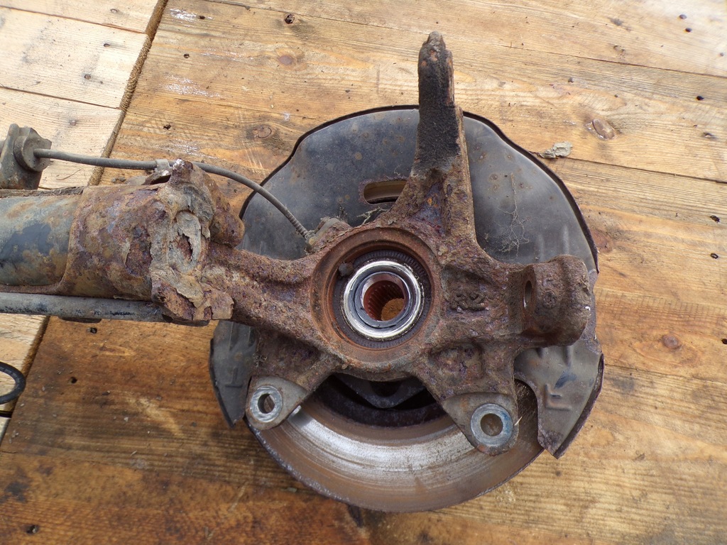 фото №10, Honda jazz iii амортизационная стойка правый передний поворотный кулак амортизатор 51211tf0g00