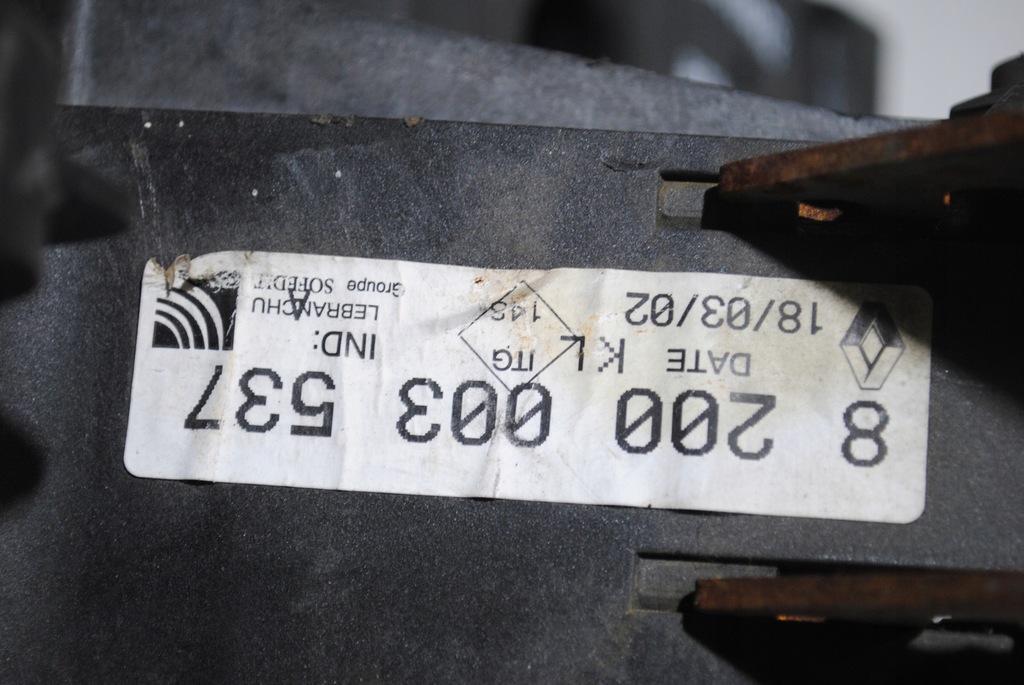 фото №6, Педаль гальма renault vel satis 8200003537