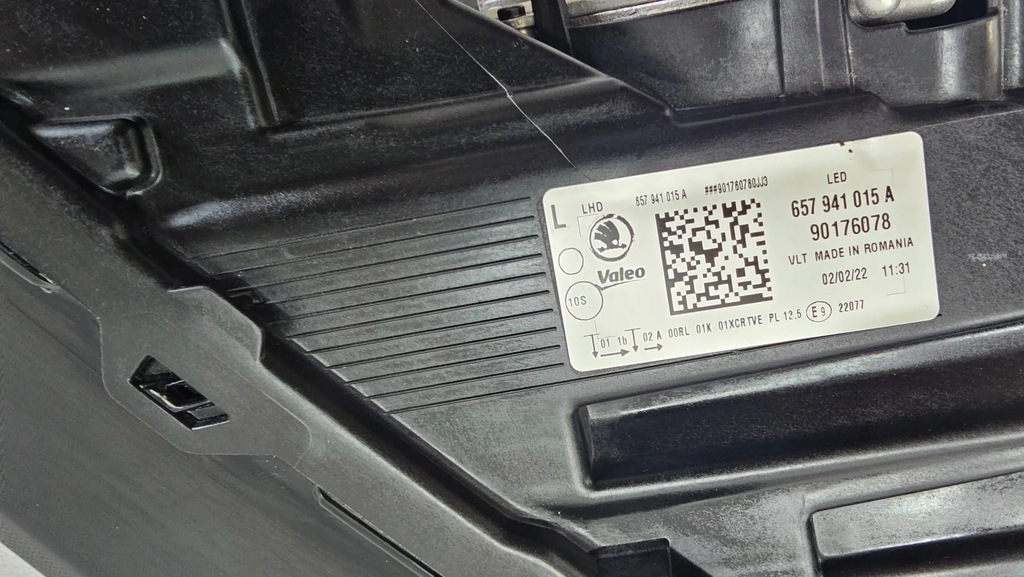 фото №10, Skoda scala лампа перед передня ліва full led