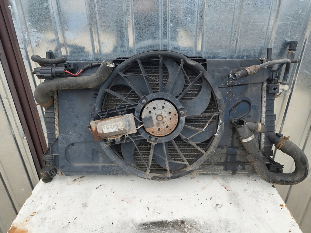 фото №8, Радіатор wody + кондиціонера + вентилятор 2.0 d volvo s40 ii v50 2003-2006