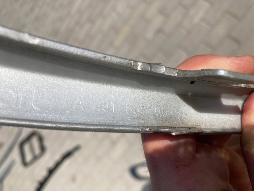 фото №10, Smart fortwo ii lift 11- решётка радиатора решётка радиатора рамка бампера перед a4518880051