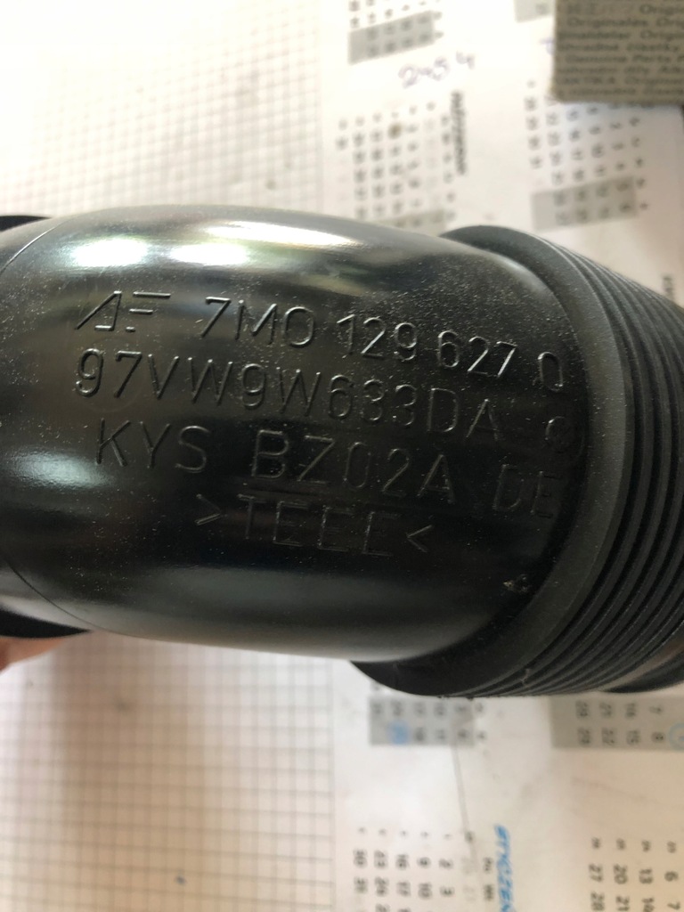 фото №9, Шланг всасывающий sharan galaxy 7m0129627q vw audi for