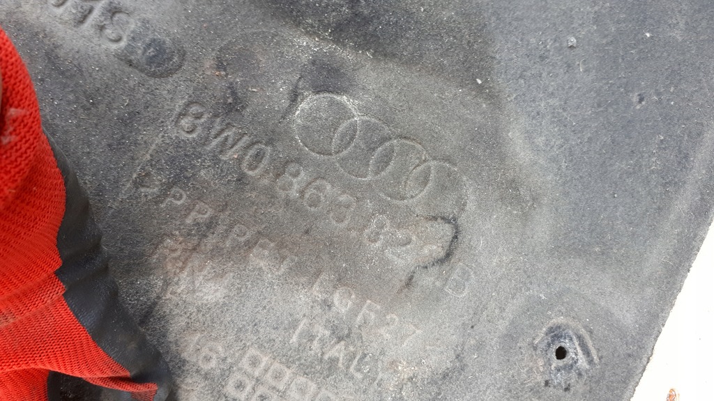 фото №11, A4 b9 8w защита pod коробка передач нижняя a5 8w