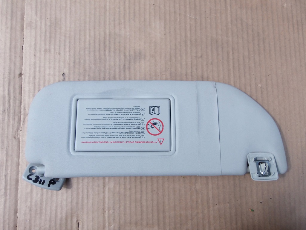 фото №1, Козырёк козырёк правый citroen c3 ii