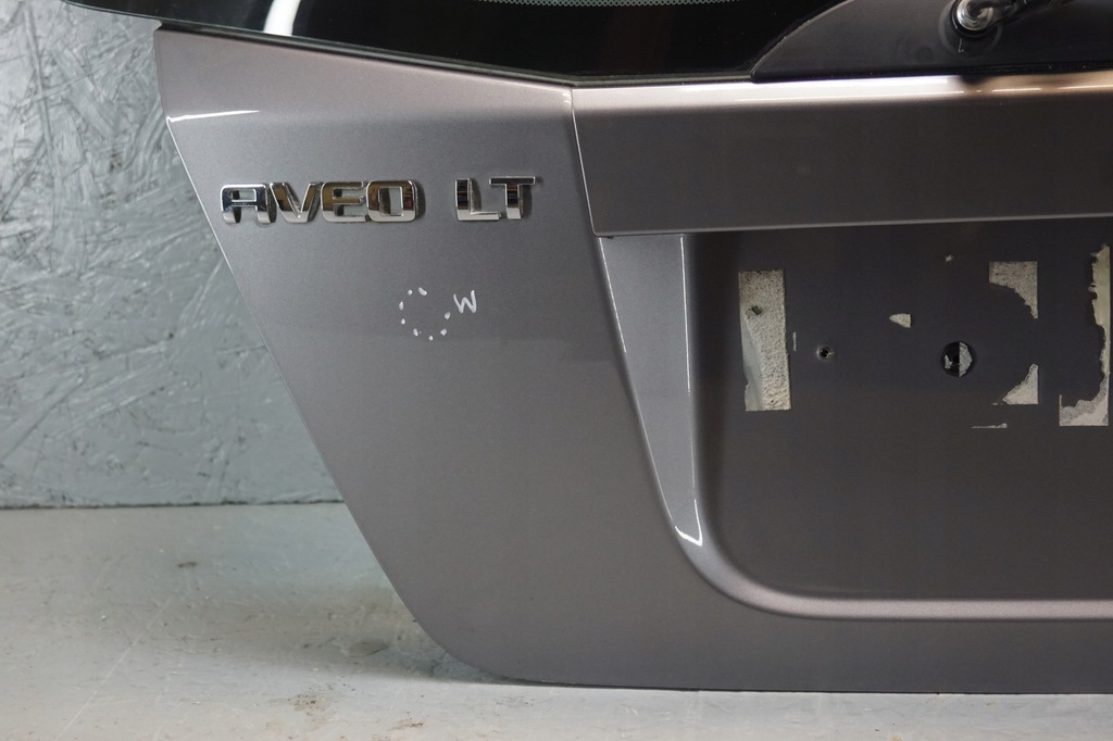 фото №6, Крышка багажника багажника задняя chevrolet aveo t250 lift gqw