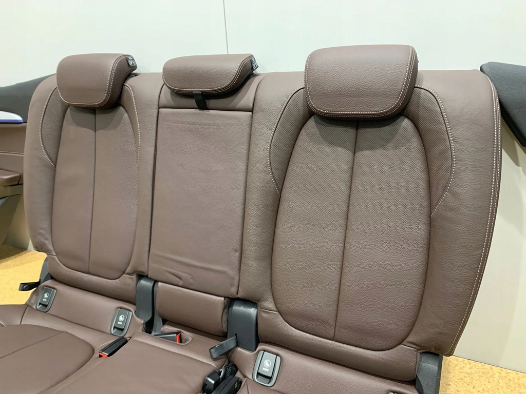 фото №8, Bmw x2 f39 сиденья заднее сиденье обшивки салон комплект europa jak nowe mocca