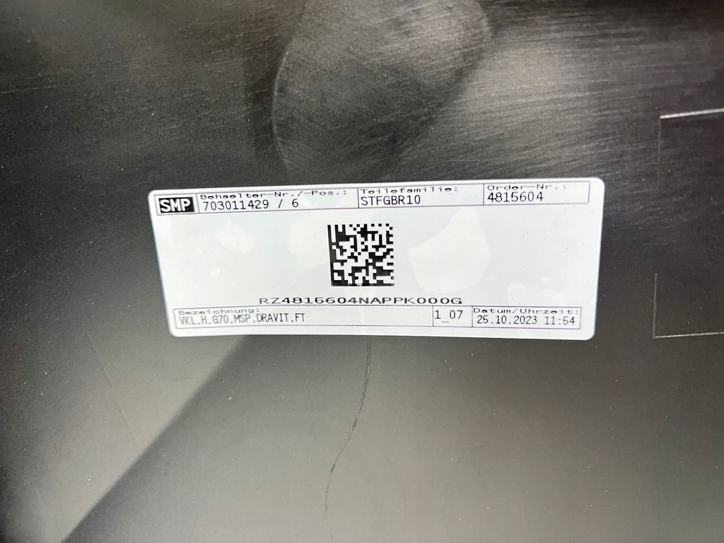 фото №11, Бампер задний bmw g70 m-pakiet usa 6x pdc dravit grey c36