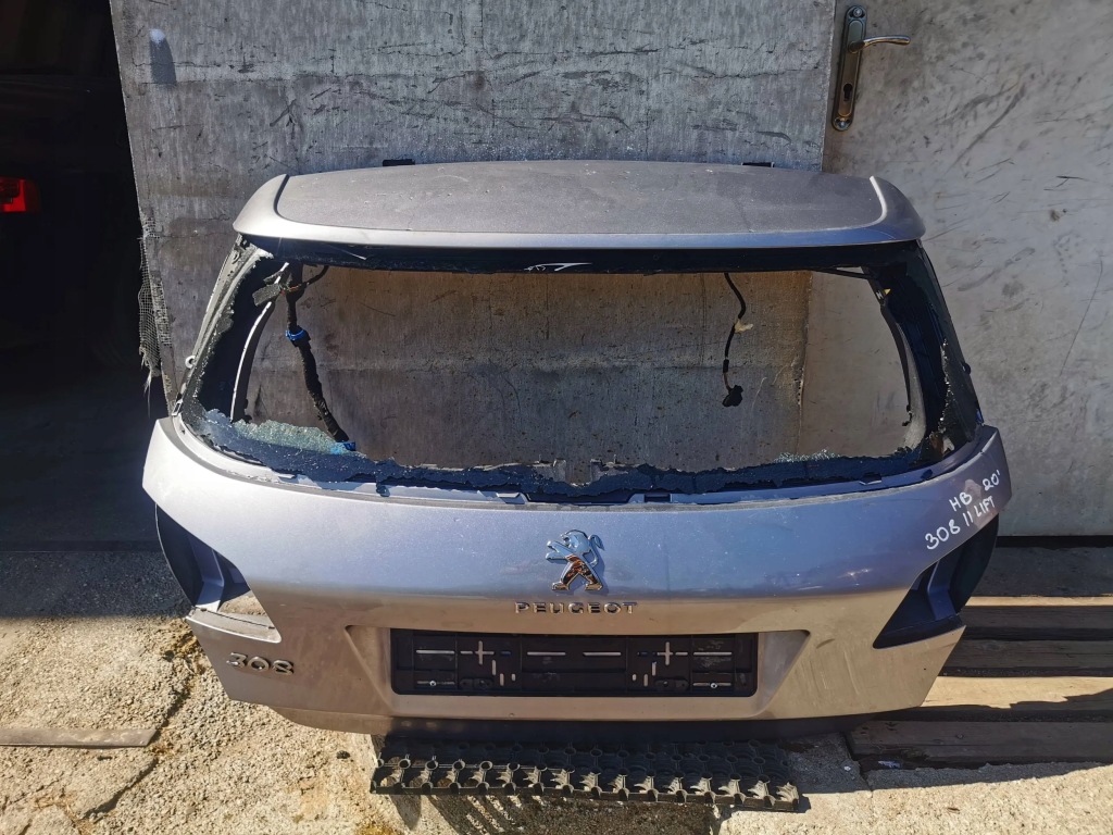 фото №1, Peugeot 308 ii t9 крышка багажника багажника задняя kcac hb 20 r