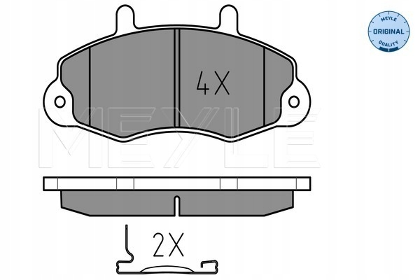 фото №1, Тормозные колодки ham. ford p. transit 91-00 025 214 7018