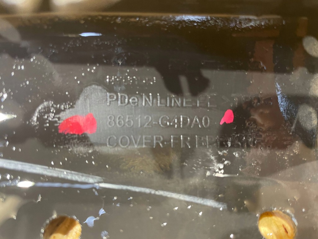 фото №12, Hyundai i30 i-30 iii 3 lift 20- n-line молдинг накладка бампера перед