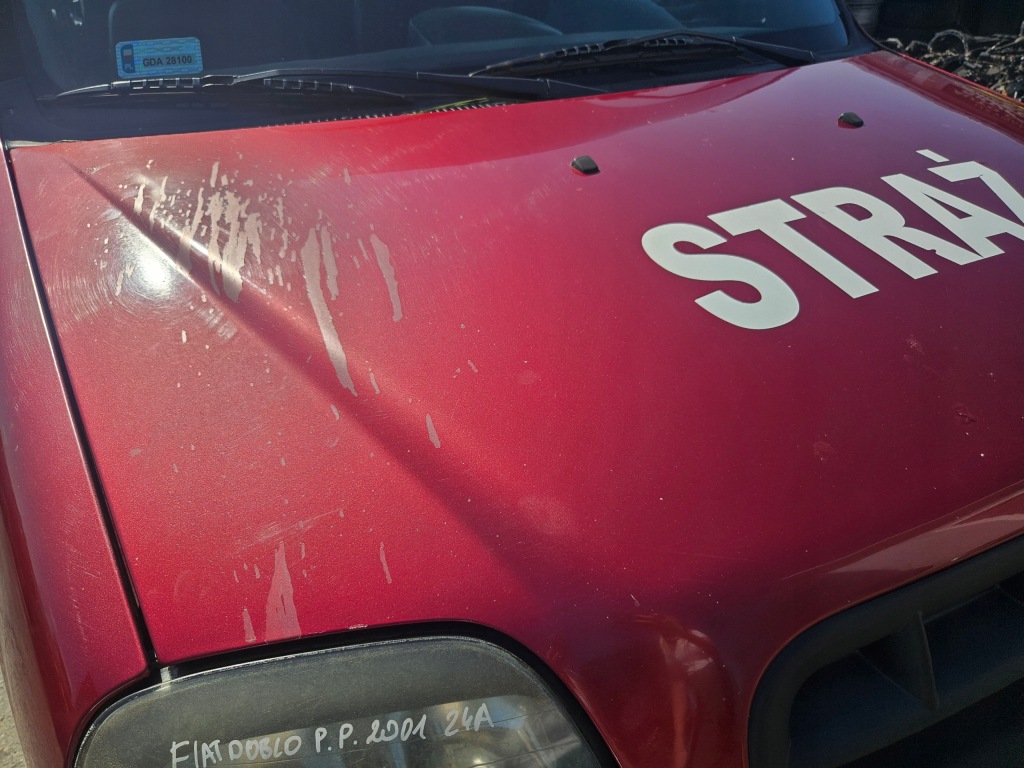 Fiat doblo капот крышка двигателя 124 Оригинал