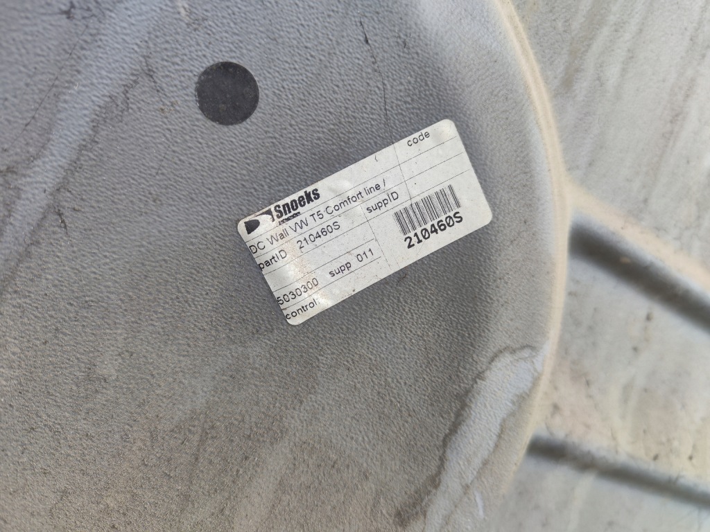 Vw t5 обшивка стена сиденье сиденья заднее сиденье перегородка snoeks с Разборки