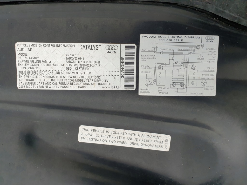 Капот комплектная крышка двигателя audi a6 c5 4b рестайлинг в Украине