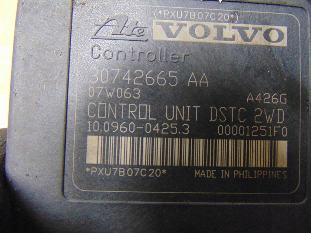 фото №8, Насос abs volvo v50 30742665 31317629