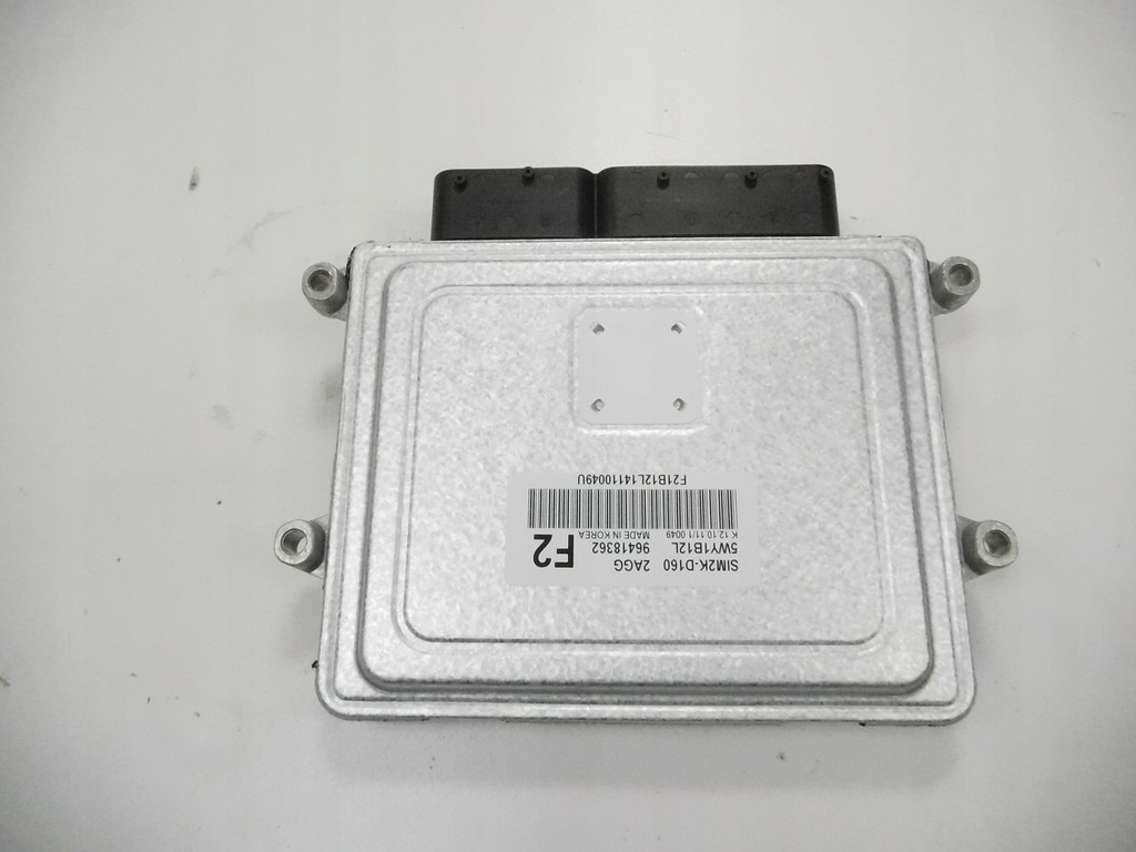 фото №8, Блок управления двигателя chevrolet epica оригинальный номер 96418362