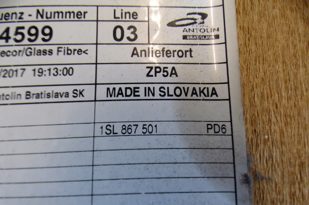 фото №14, Потолок потолок 1sl867501 skoda citigo