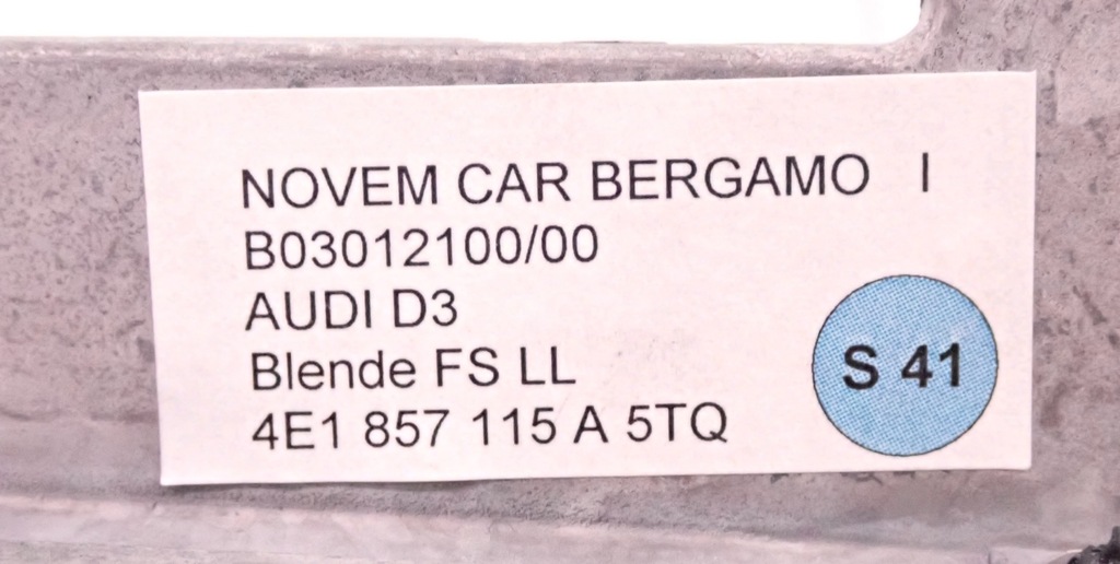 фото №15, 4e1857115a 5tq молдинг рамка приборы audi a8 s8 d3