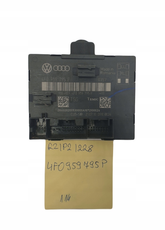 фото №8, Модуль блок керування двері 4f0959795p audi a6 c6