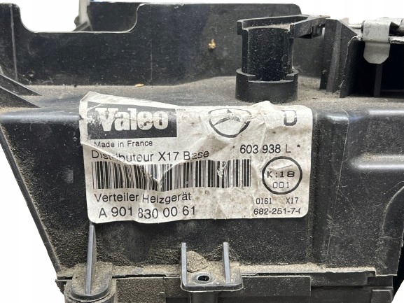 фото №8, Mercedes sprinter kombajn смеситель отопитель europa a9018300061