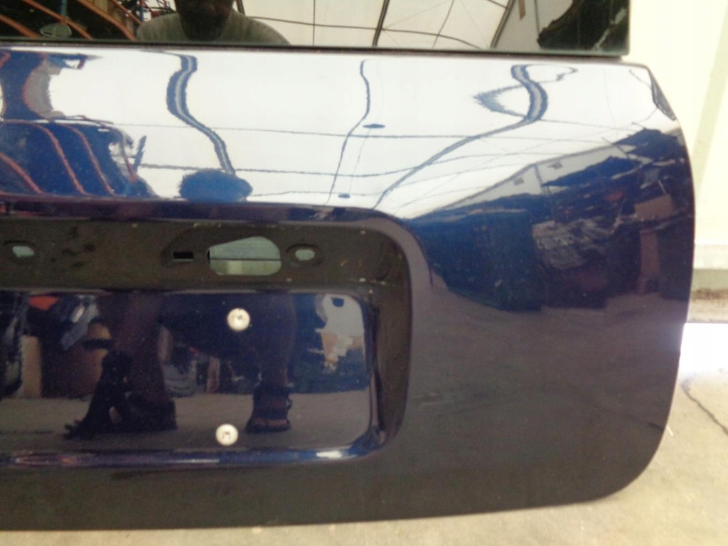 фото №9, Крышка багажника задняя с стекло fiat panda 3 iii 2015r. as2 granatowa kod 567/a