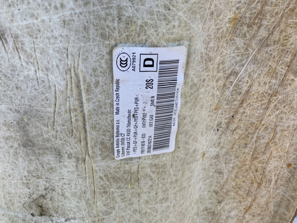 фото №11, Потолок czarna панорама vw arteon 17-