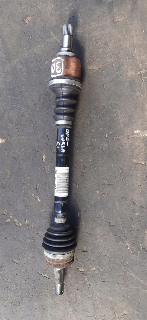 фото №7, Приводной вал левый перед передняя opel corsa f электрик 9836232180