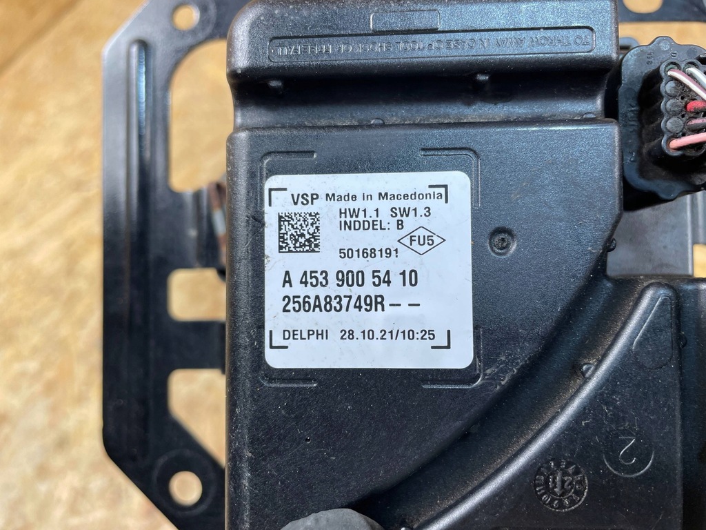 фото №9, Генератор динамик hałasu двигателя smart forfour twingo iii 453 a4539005410